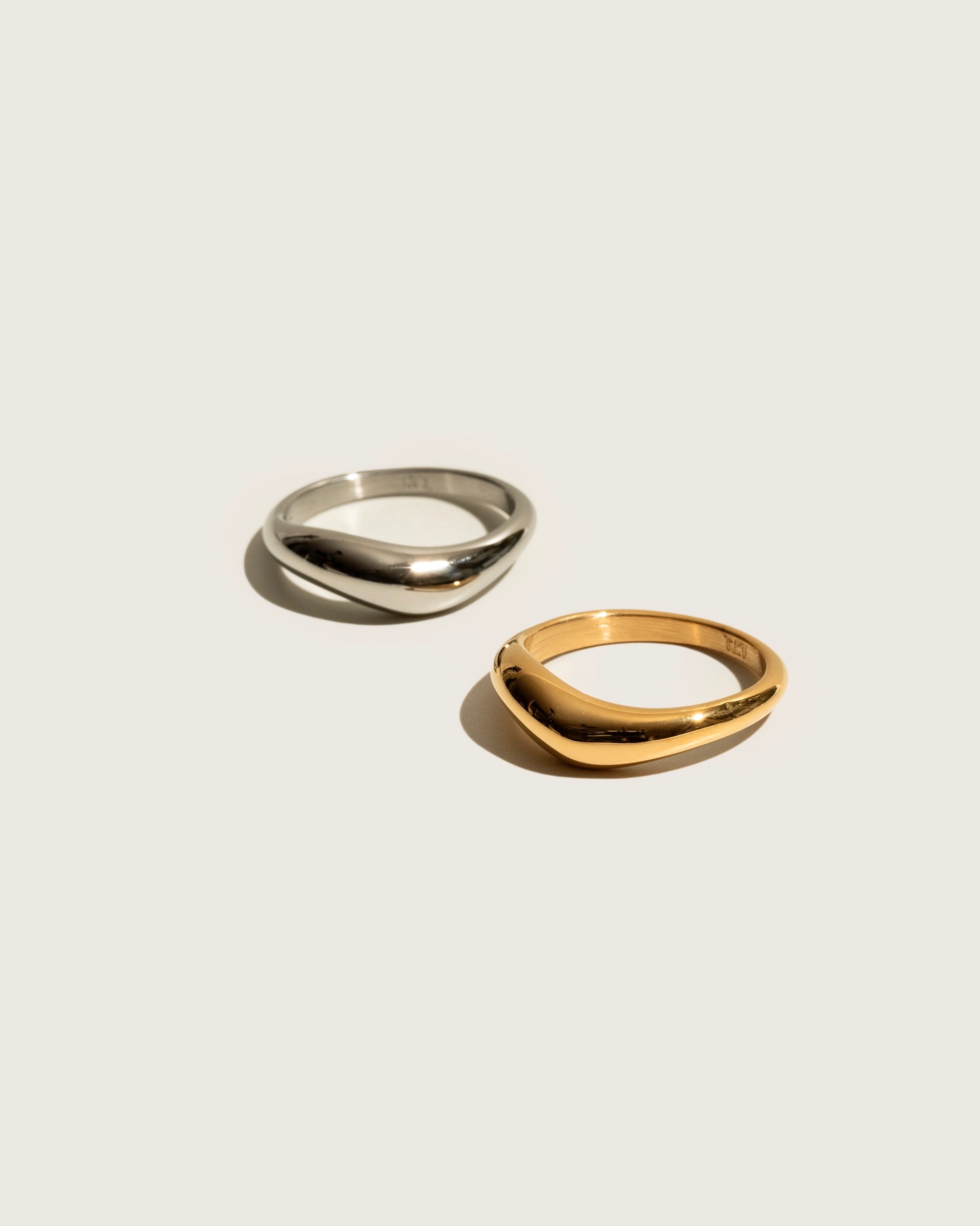 Bague swirl - Amour