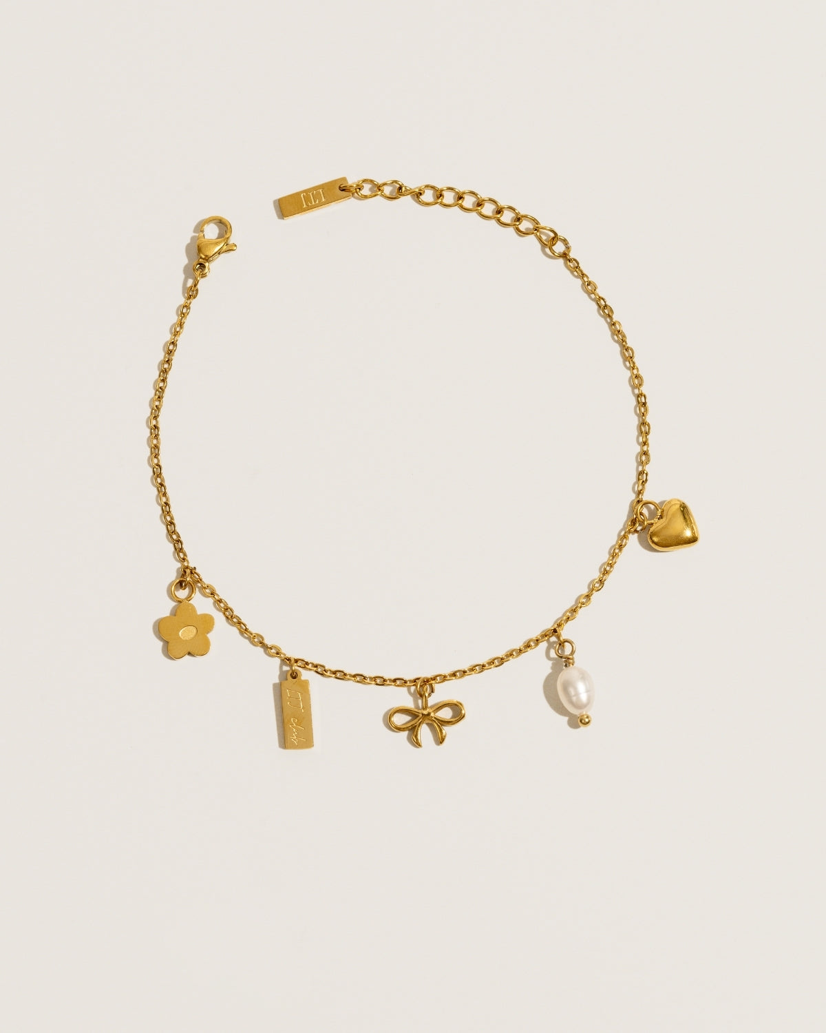 Bracelet charms Ltj - Chérie