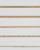 Snake, Torsade minimaliste, Dainty snake, Baby figaro & Shiny